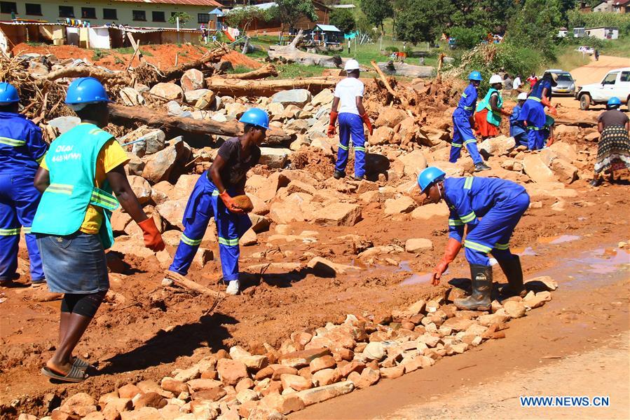 ZIMBABWE-CHIMANIMANI-CYCLONE IDAI-RECONSTRUCTION