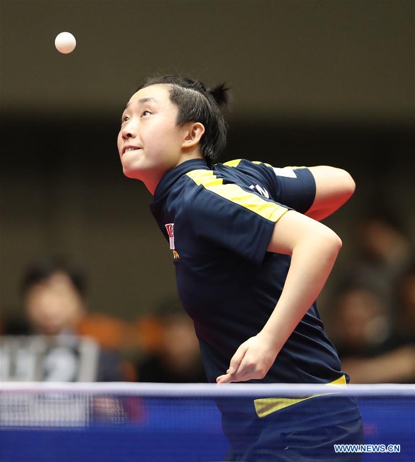 (SP)JAPAN-YOKOHAMA-TABLE TENNIS-ITTF ASIAN CUP 2019-SEMIFINALS