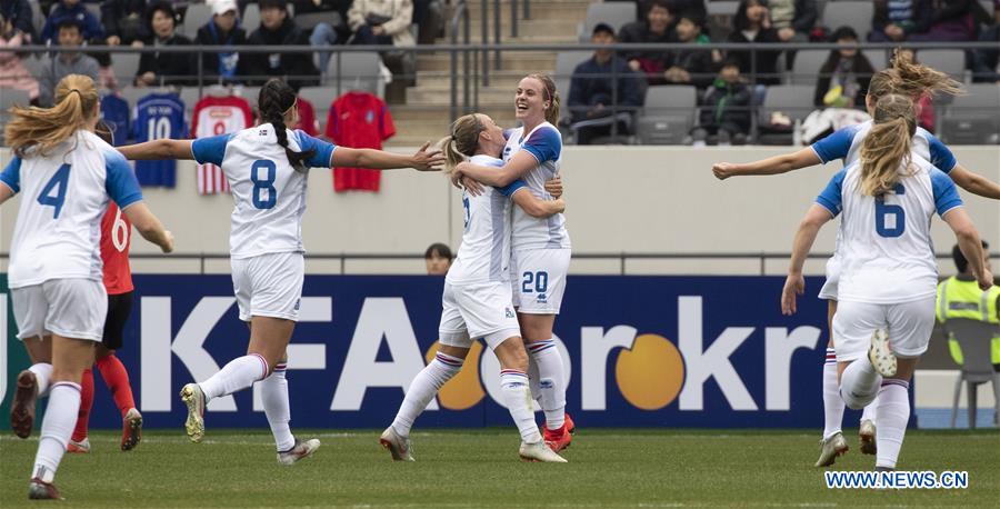 (SP)SOUTH KOREA-YONGIN-SOCCER-WOMEN'S FRIENDLY MATCH-SOUTH KOREA VS ICELAND