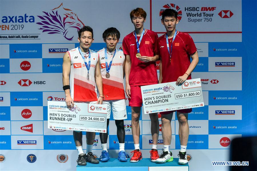(SP)MALAYSIA-KUALA LUMPUR-BADMINTON-MALAYSIA OPEN-FINALS