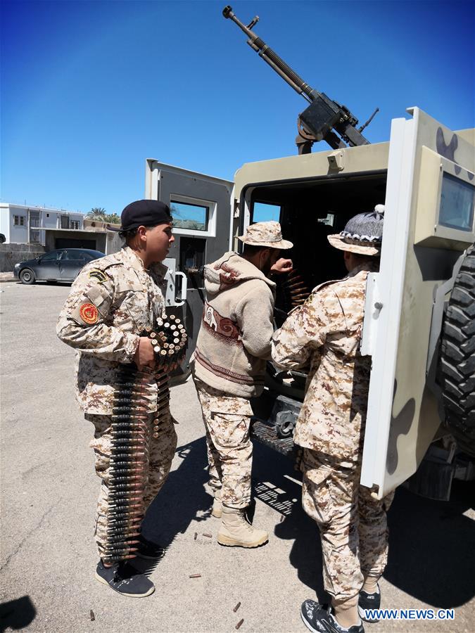 LIBYA-TRIPOLI-GOVERNMENT-MILITARY CAMPAIGN