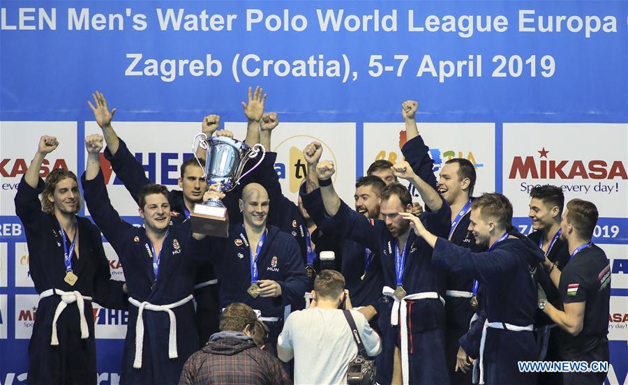 (SP)CROATIA-ZAGREB-WATER POLO-FINA WORLD LEAGUE EUROPA CUP