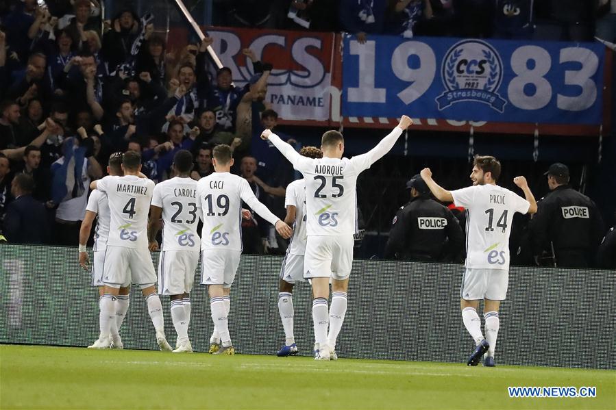 (SP)FRANCE-PARIS-SOCCER-LIGUE 1-PSG VS RC STRASBOURG