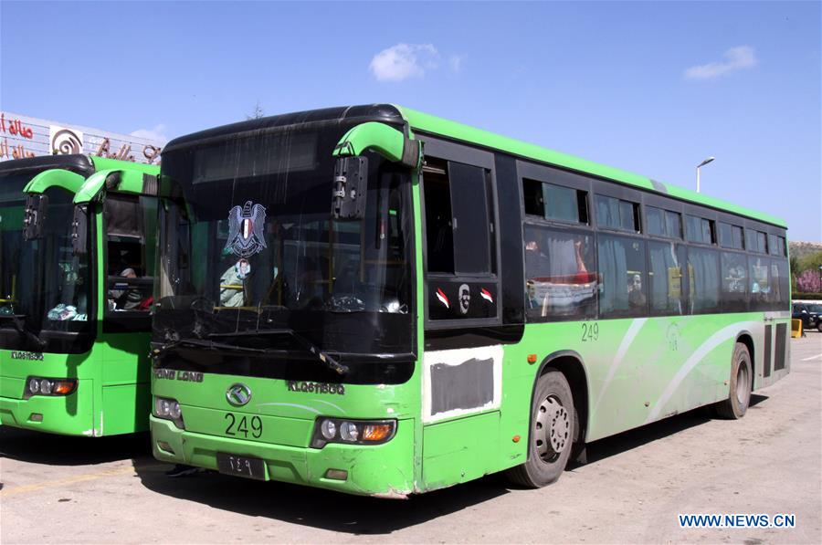 SYRIA-DAMASCUS-REFUGEE-RETURN