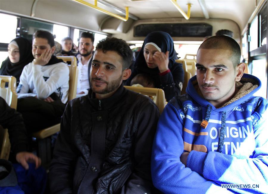 SYRIA-DAMASCUS-REFUGEE-RETURN