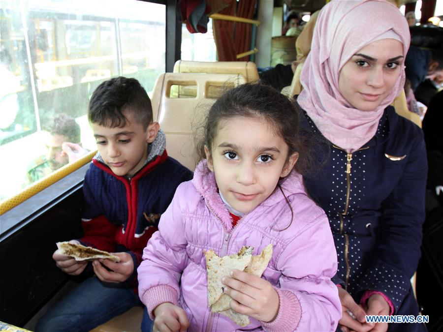 SYRIA-DAMASCUS-REFUGEE-RETURN