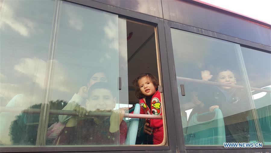 SYRIA-DAMASCUS-REFUGEE-RETURN