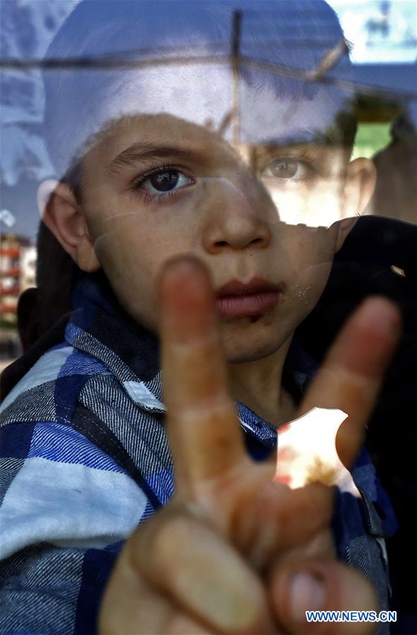 SYRIA-DAMASCUS-REFUGEE-RETURN