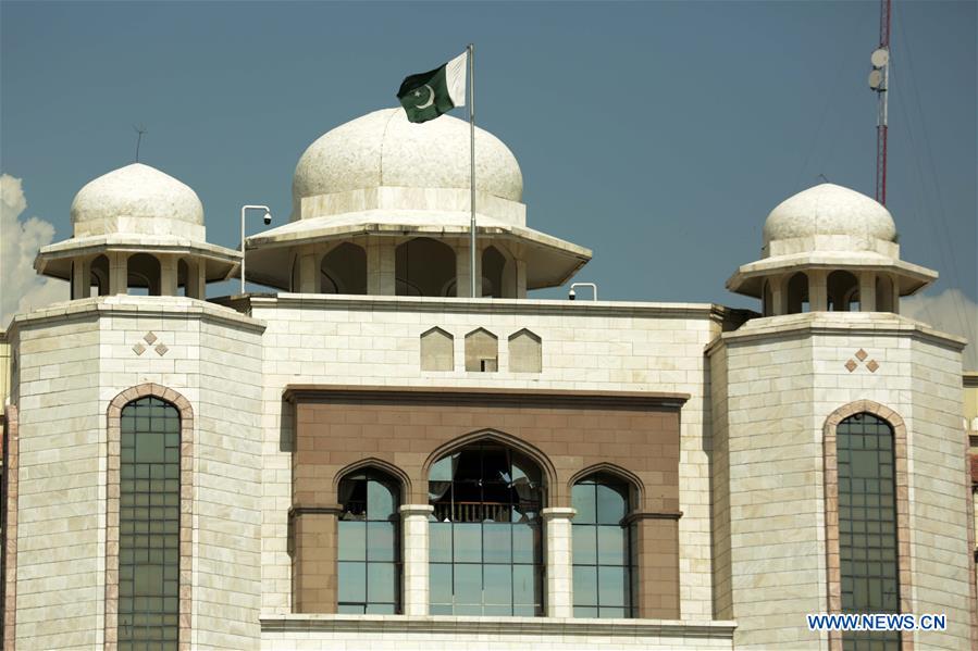 PAKISTAN-ISLAMABAD-PM-OFFICE-FIRE