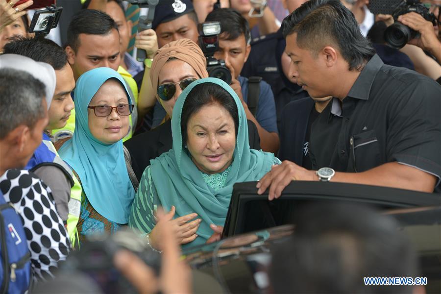 MALAYSIA-KUALA LUMPUR-FORMER PM-WIFE-CHARGE