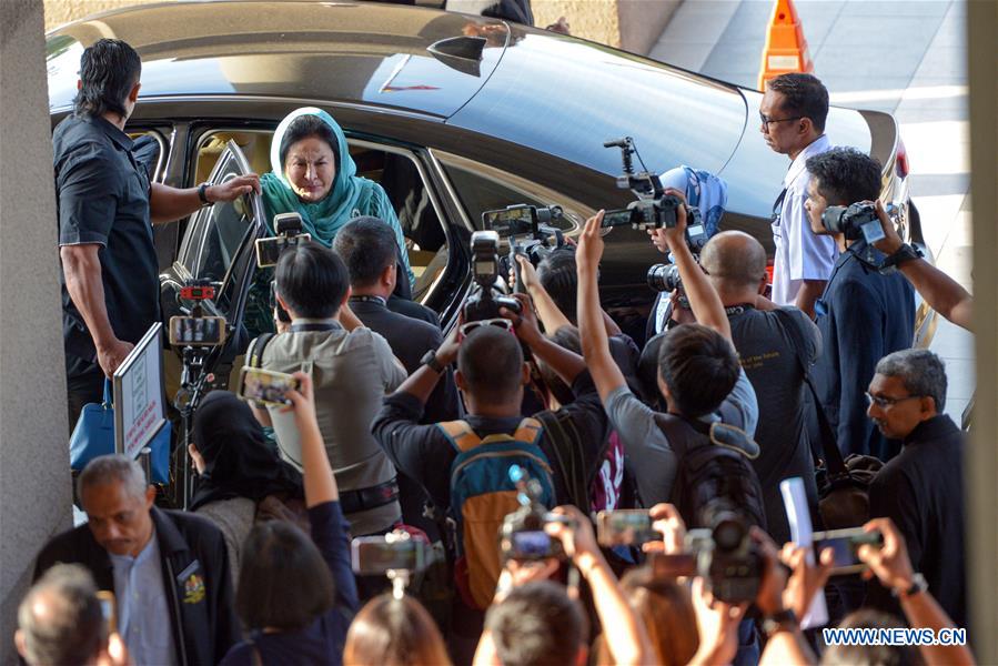 MALAYSIA-KUALA LUMPUR-FORMER PM-WIFE-CHARGE