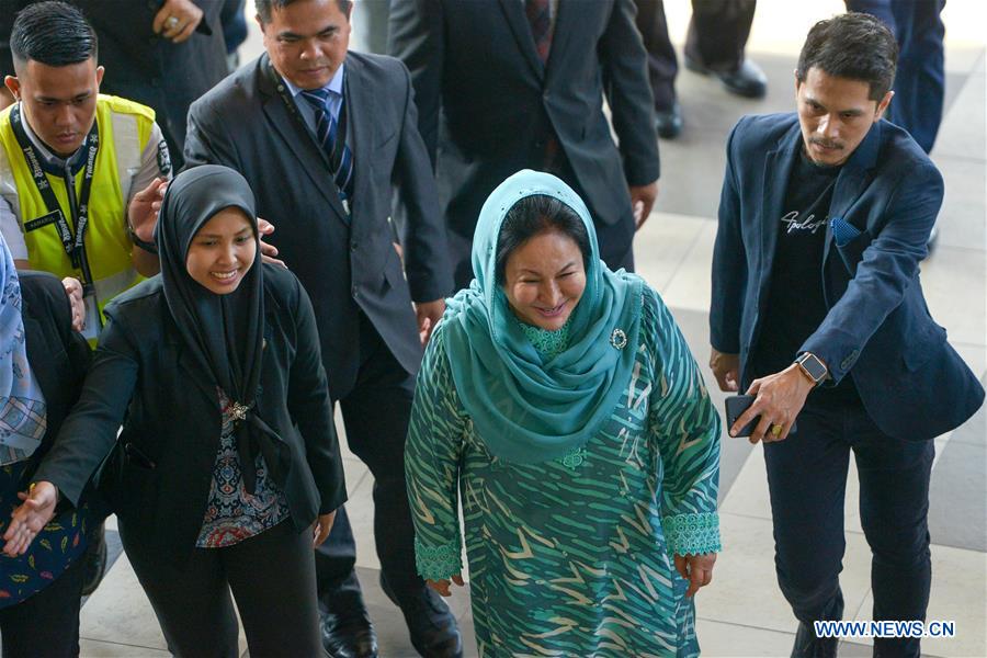 MALAYSIA-KUALA LUMPUR-FORMER PM-WIFE-CHARGE