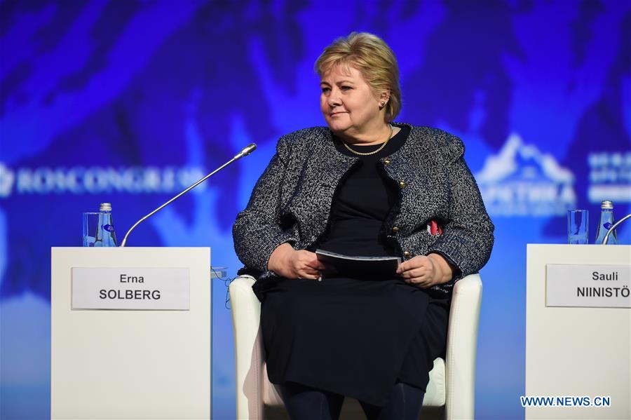 RUSSIA-ST. PETERSBURG-INTERNATIONAL ARCTIC FORUM