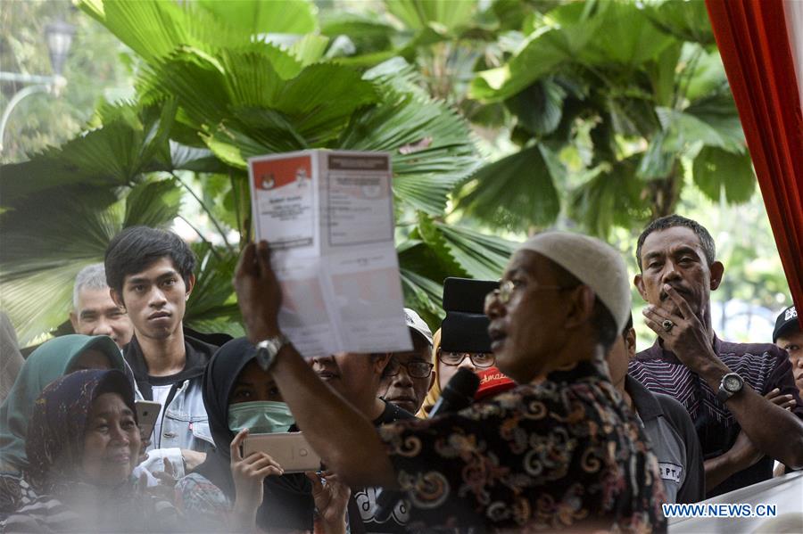 INDONESIA-JAKARTA-ELECTION-SIMULATION