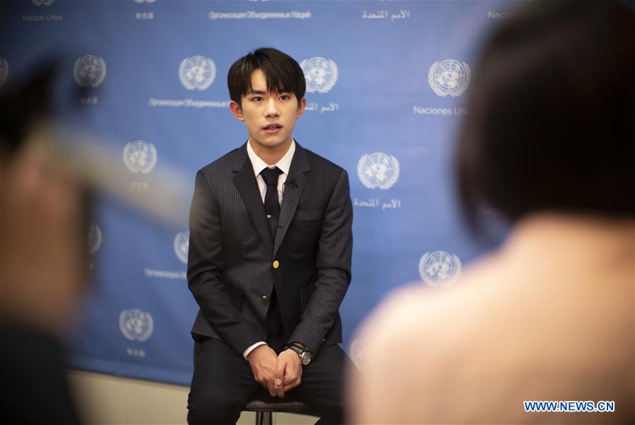 UN-ECOSOC-YOUTH FORUM-CHINESE SINGER-YI YANGQIANXI-INTERVIEW
