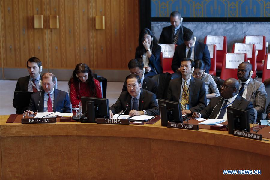 UN-SECURITY COUNCIL-MEETING-VENEZUELA-CHINESE ENVOY
