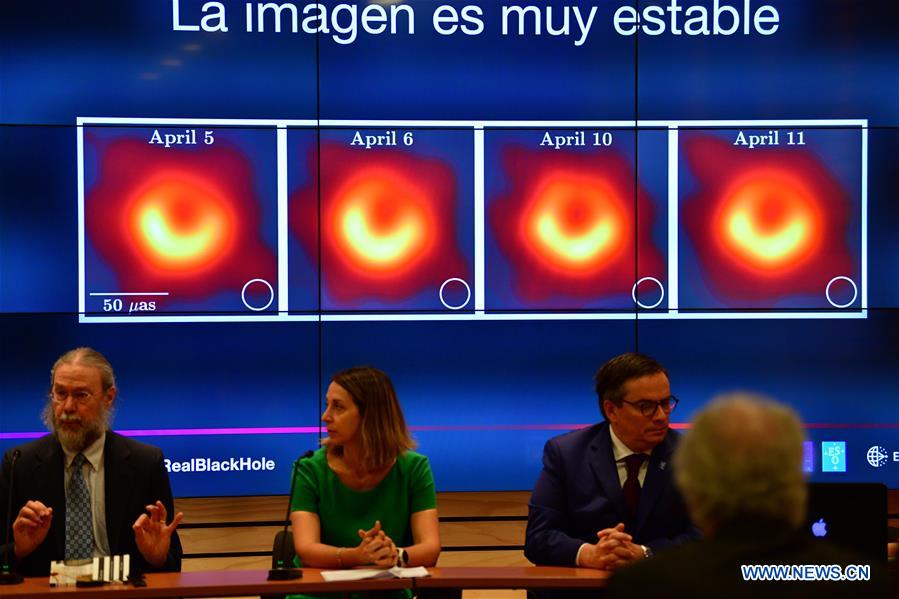 CHILE-SANTIAGO-BLACK HOLE-PRESS CONFERENCE