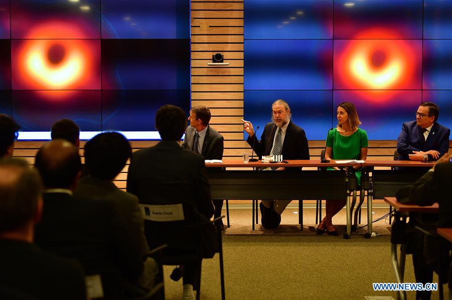 CHILE-SANTIAGO-BLACK HOLE-PRESS CONFERENCE