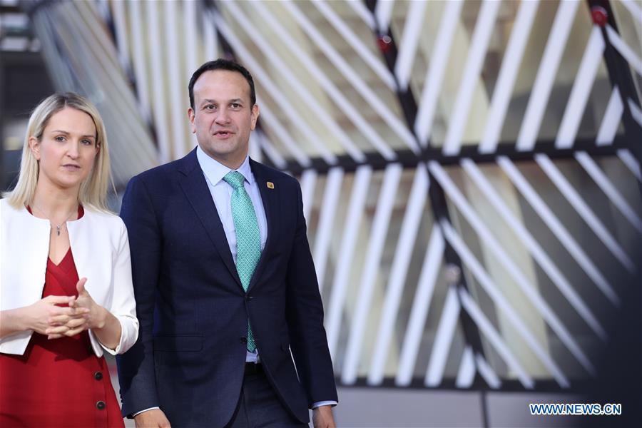 BELGIUM-BRUSSELS-EUROPEAN COUNCIL-SPECIAL MEETING-BREXIT