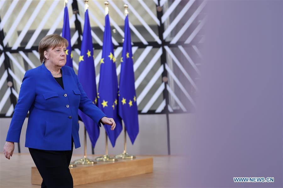 BELGIUM-BRUSSELS-EUROPEAN COUNCIL-SPECIAL MEETING-BREXIT