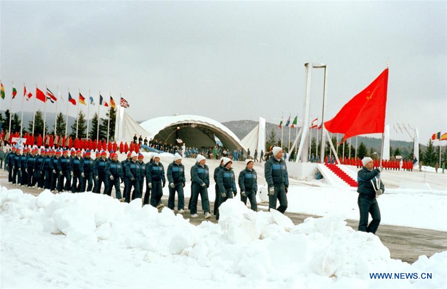 (SP)CHINA-70TH ANNIVERSARY OF PEOPLE'S REPUBLIC OF CHINA-CHINESE SPORTS HISTORY-OLYMPICS