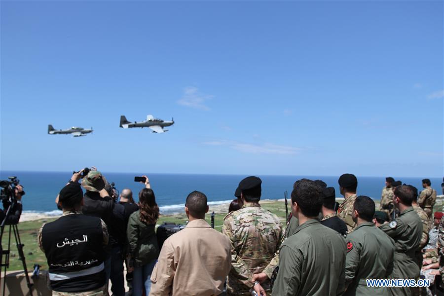 LEBANON-HAMAT-ARMY-LIVE DEMONSTRATIONS