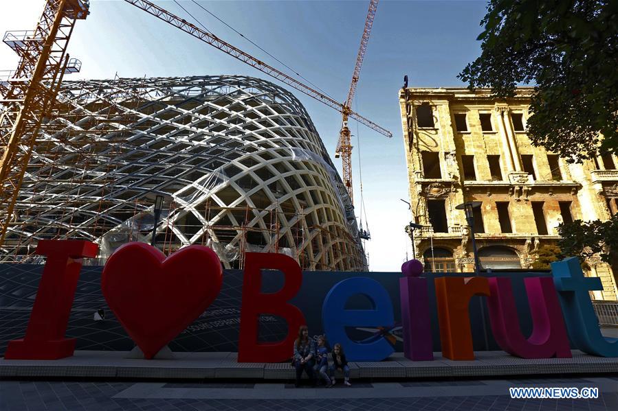 LEBANON-BEIRUT-DESTROYED BUILDINGS