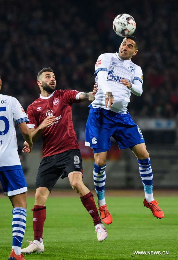 (SP)GERMANY-NUREMBERG-SOCCER-BUNDESLIGA-NUREMBERG VS SCHALKE 04