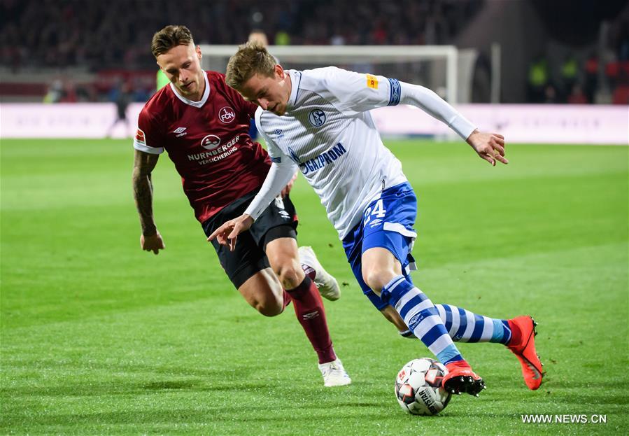 (SP)GERMANY-NUREMBERG-SOCCER-BUNDESLIGA-NUREMBERG VS SCHALKE 04