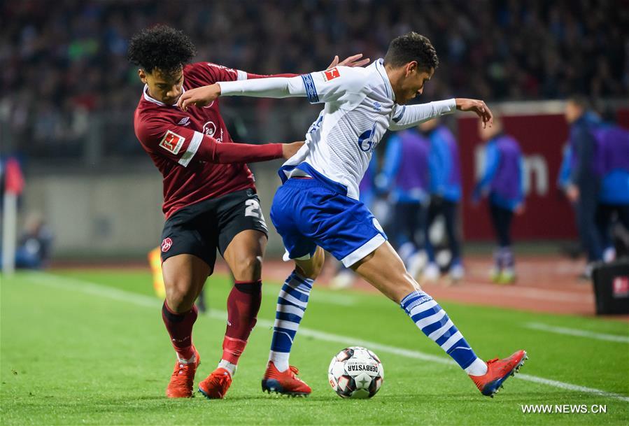 (SP)GERMANY-NUREMBERG-SOCCER-BUNDESLIGA-NUREMBERG VS SCHALKE 04