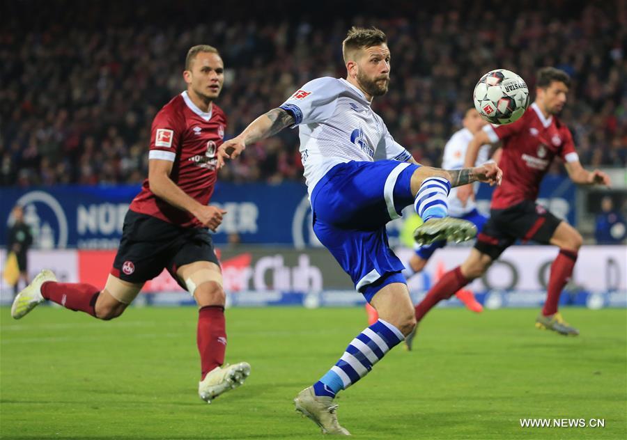 (SP)GERMANY-NUREMBERG-SOCCER-BUNDESLIGA-NUREMBERG VS SCHALKE 04