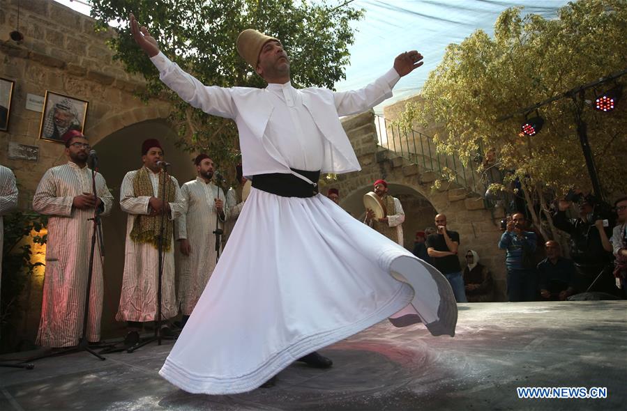 MIDEAST-JERICHO-NABI MUSA-FESTIVAL