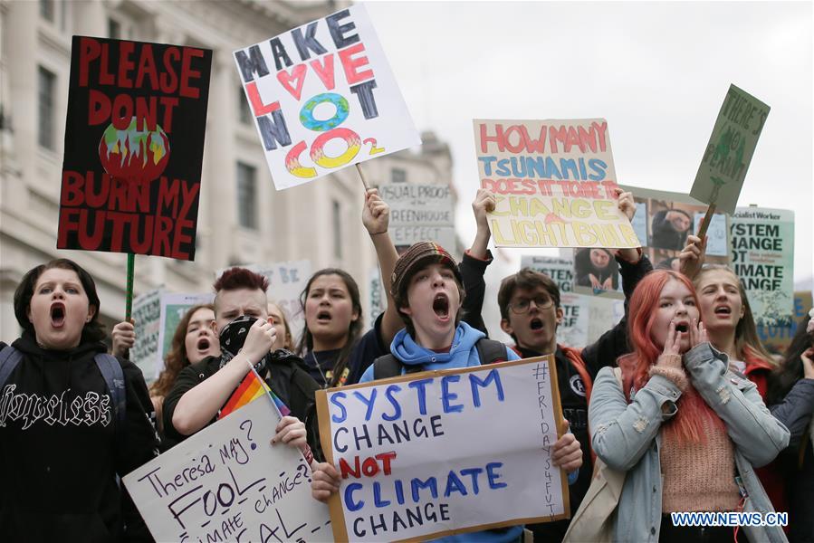 BRITAIN-LONDON-CLIMATE-PROTEST