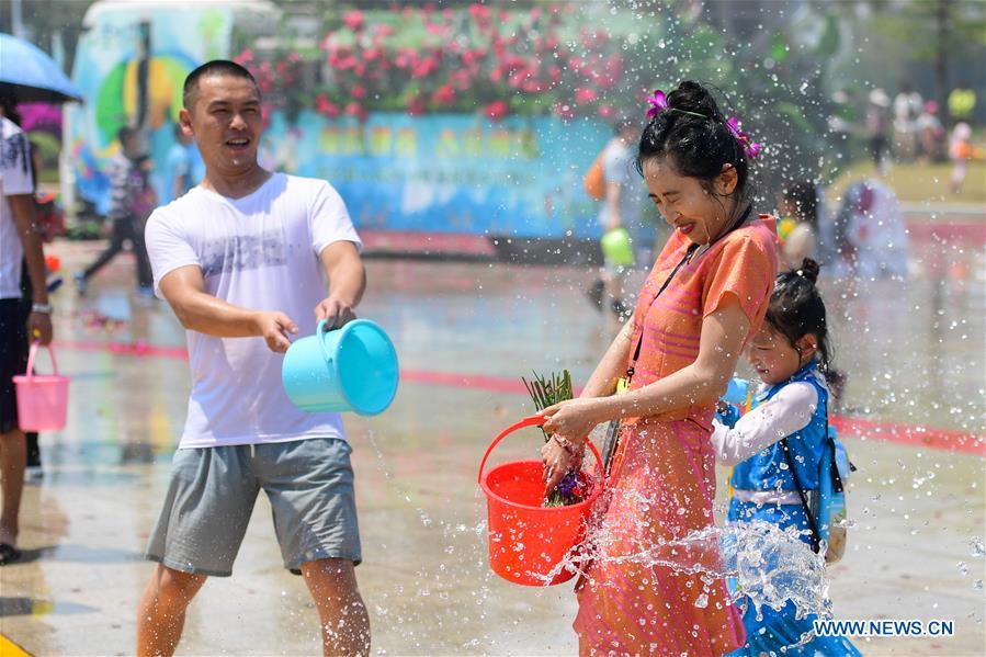 CHINA-YUNNAN-JINGGU-WATER SPLASHING FESTIVAL (CN)