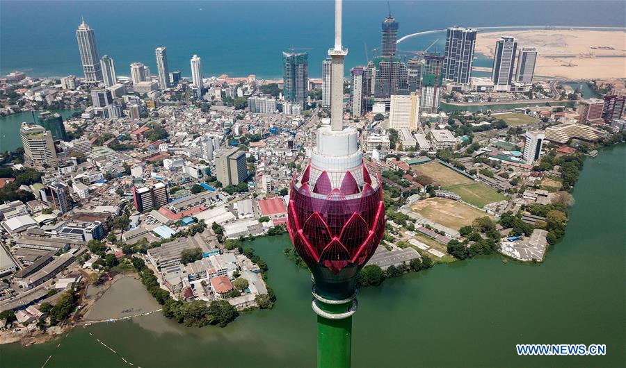 In pics: Lotus Tower in Colombo, Sri Lanka - Xinhua