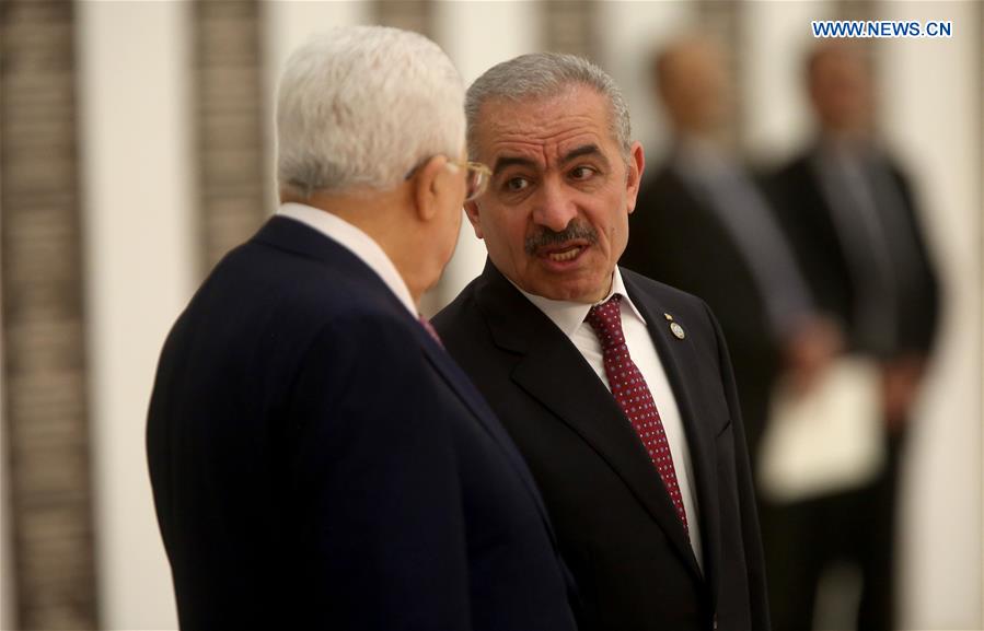 MIDEAST-RAMALLAH-NEW PALESTINIAN GOVERNMENT-SWEARING IN