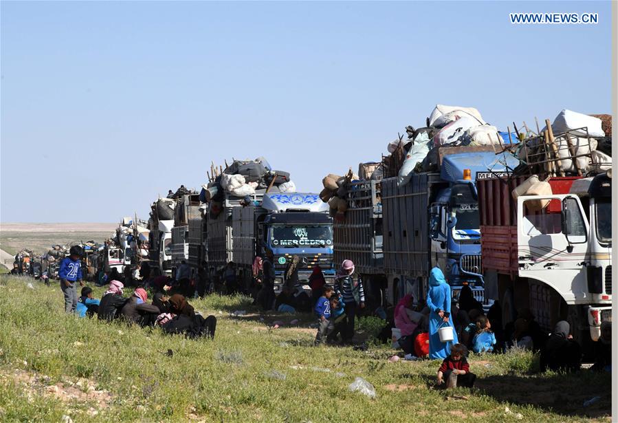 SYRIA-HOMS-RUKBAN CAMP-CIVILIANS