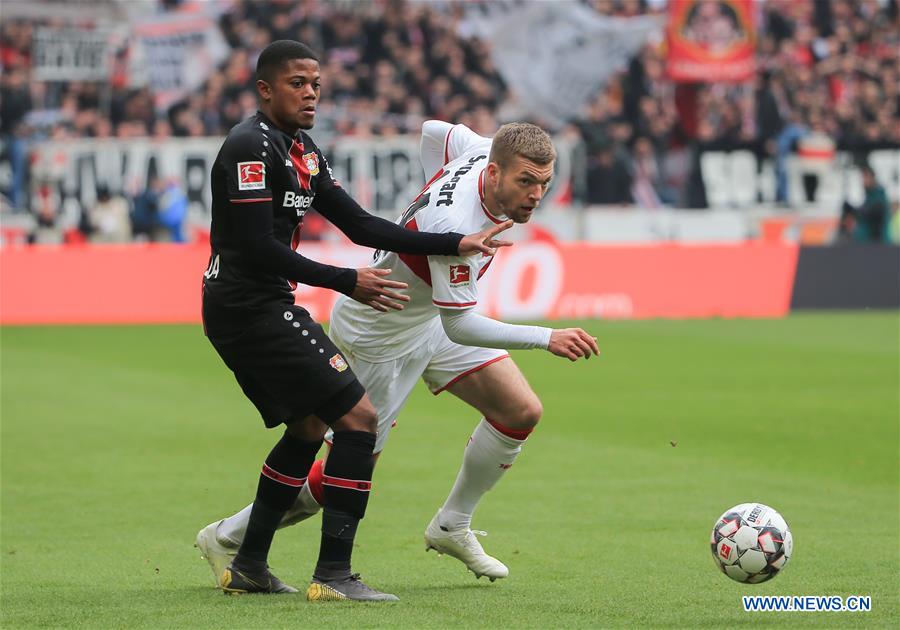 (SP)GERMANY-STUTTGART-SOCCER-BUNDESLIGA-STUTTGART VS LEVERKUSEN