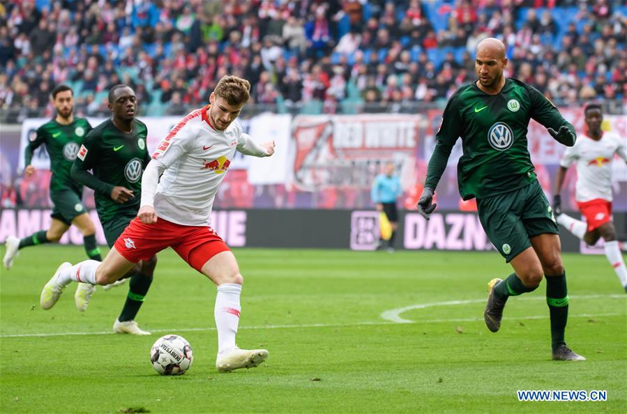 (SP)GERMANY-LEIPZIG-SOCCER-BUNDESLIGA-LEIPZIG VS WOLFSBURG