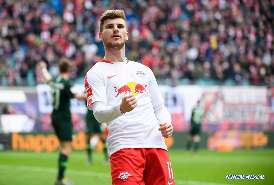 (SP)GERMANY-LEIPZIG-SOCCER-BUNDESLIGA-LEIPZIG VS WOLFSBURG