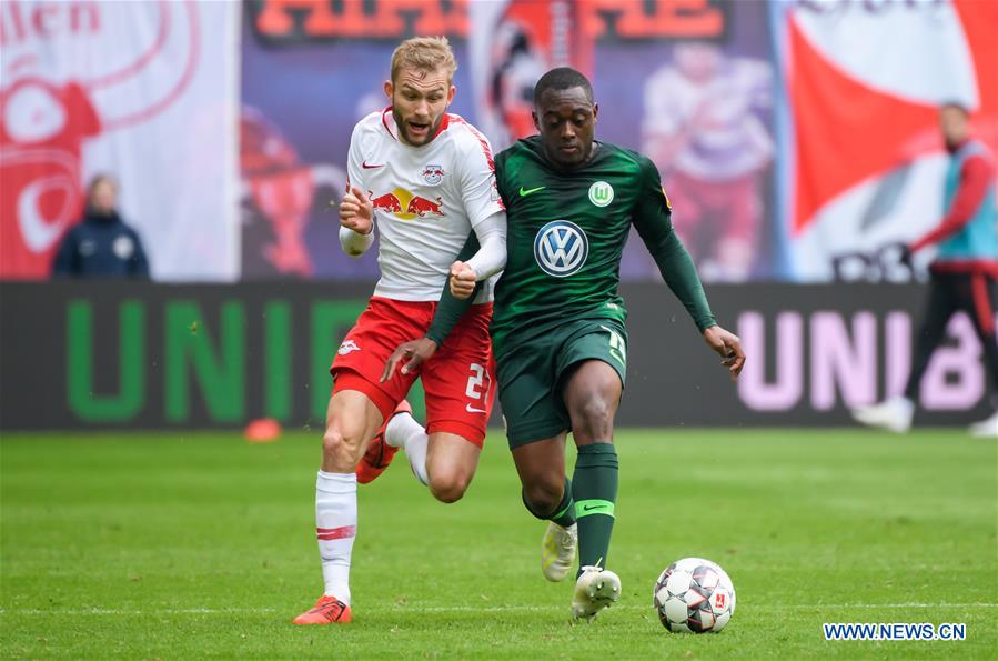(SP)GERMANY-LEIPZIG-SOCCER-BUNDESLIGA-LEIPZIG VS WOLFSBURG