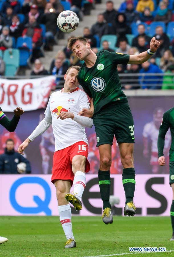 (SP)GERMANY-LEIPZIG-SOCCER-BUNDESLIGA-LEIPZIG VS WOLFSBURG