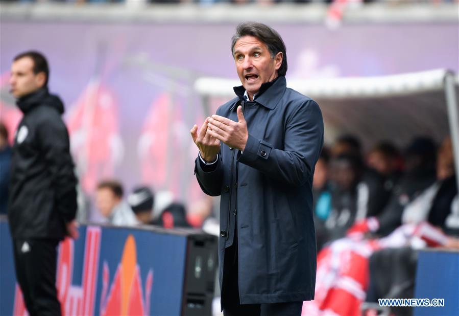 (SP)GERMANY-LEIPZIG-SOCCER-BUNDESLIGA-LEIPZIG VS WOLFSBURG