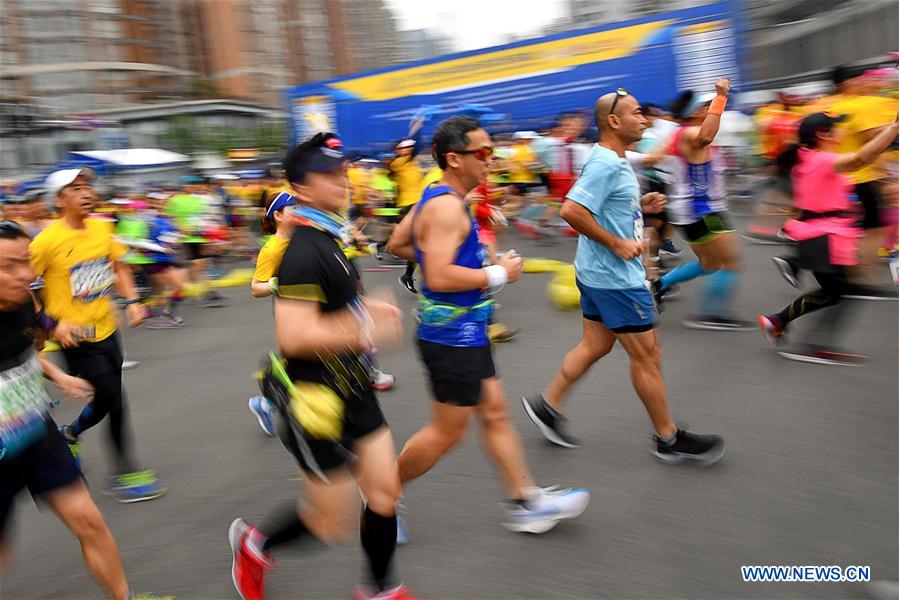 (SP)CHINA-WUHAN-2019 WUHAN MARATHON (CN)