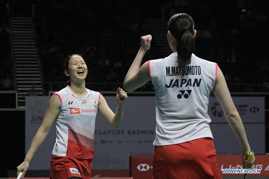 (SP)SINGAPORE-BADMINTON-SINGAPORE OPEN