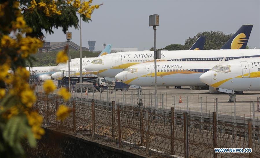 INDIA-MUMBAI-JET AIRWAYS-CRISIS
