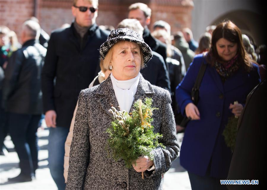 LITHUANIA-VILNIUS-PALM SUNDAY