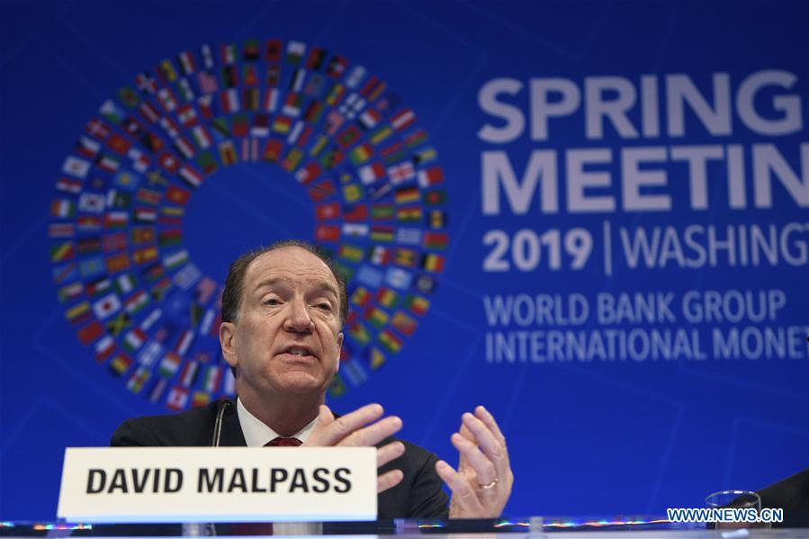 Xinhua Headlines: World Bank, IMF call for multilateralism at "delicate moment" 