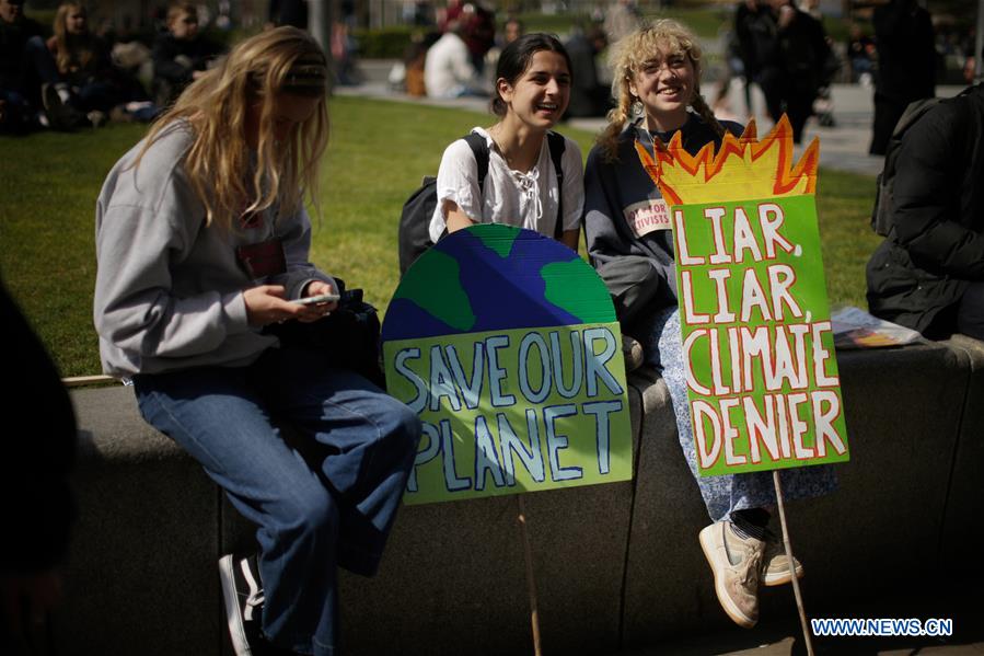 BRITAIN-LONDON-CLIMATE CHANGE-PROTEST