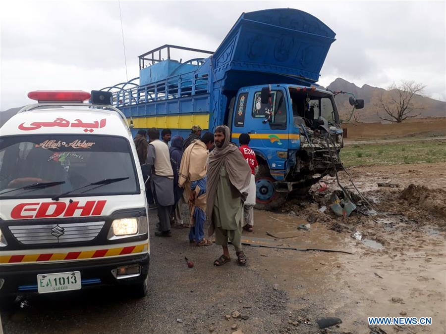 PAKISTAN-MASTUNG-ROAD ACCIDENT